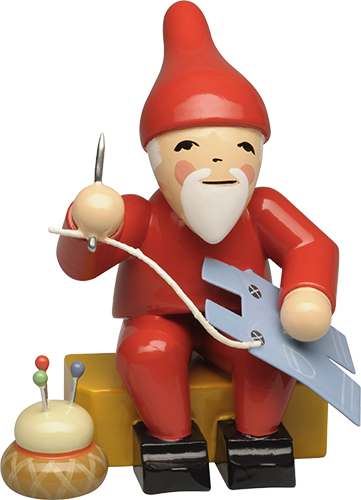 Gnome with Needle and Thread